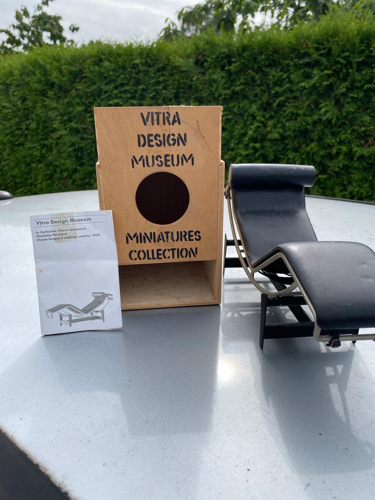 Vitra Design Museum Miniatures Collection - Le Corbusier, Zwart, Gemerkt, Object, Ophalen of Verzenden