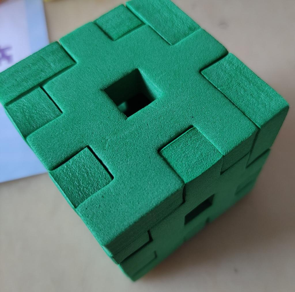 IQube van Ruby Toys kies uit 6 grote kubus foam puzzels xcxc, Ophalen of Verzenden, Minder dan 500 stukjes, Zo goed als nieuw