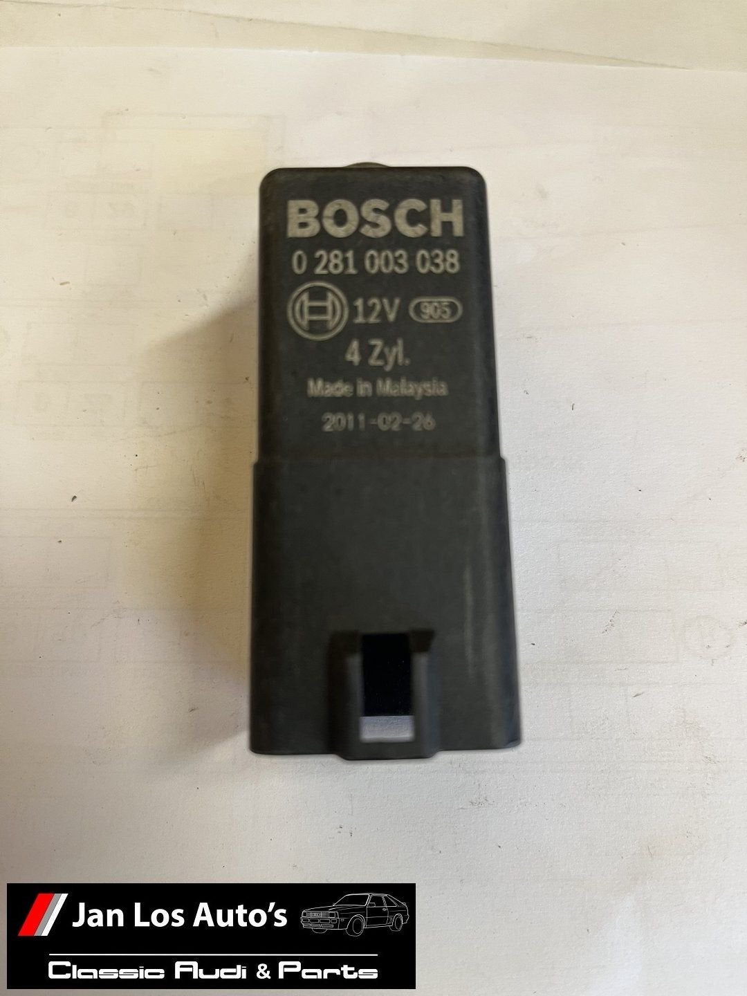 Motor start relais VW Audi 038907281D Bosch, Gebruikt, -, -, Ophalen of Verzenden
