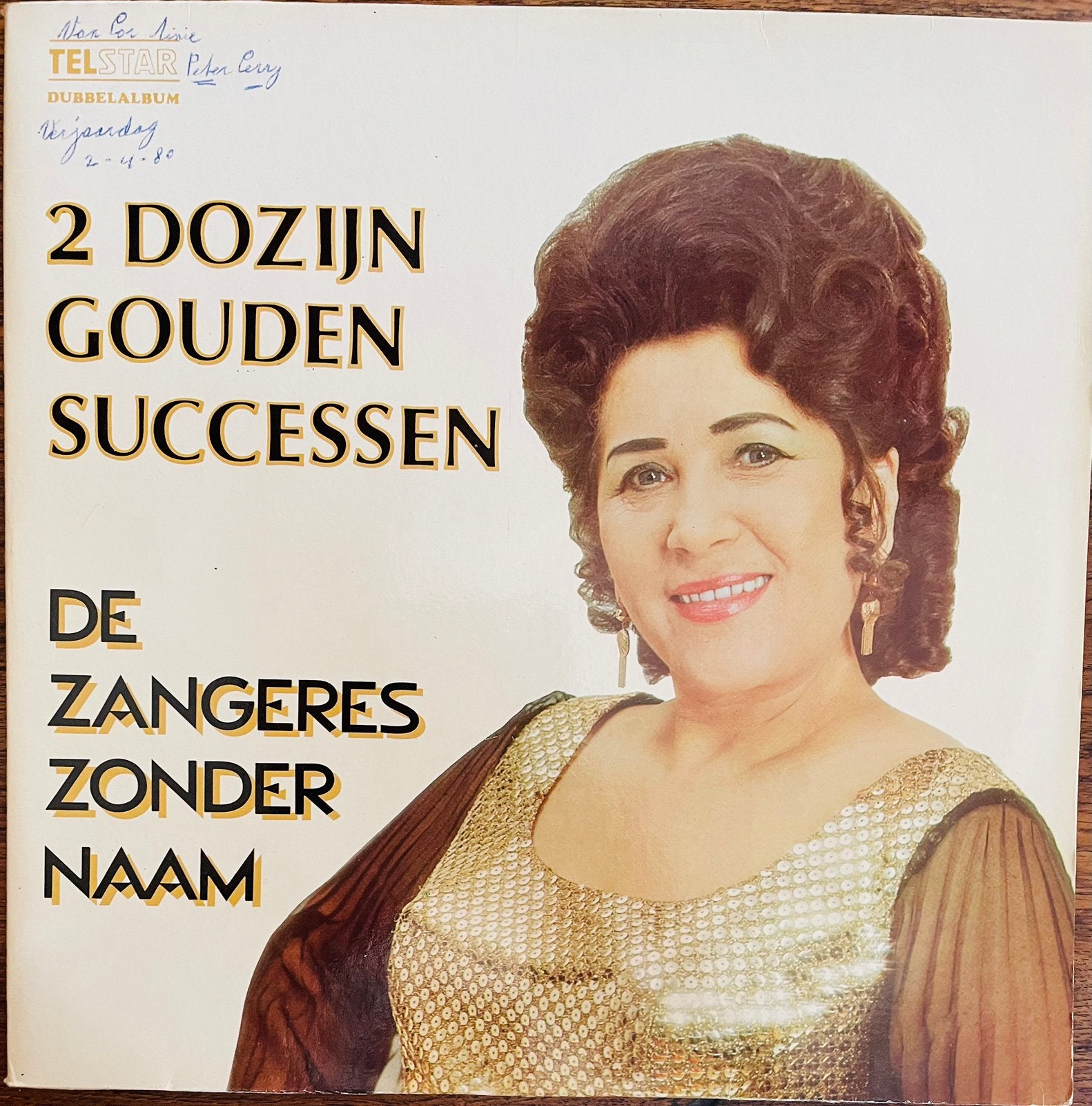 Lp zangeres zonder naam, Gebruikt, Ophalen of Verzenden, Levenslied of Smartlap, 12 inch
