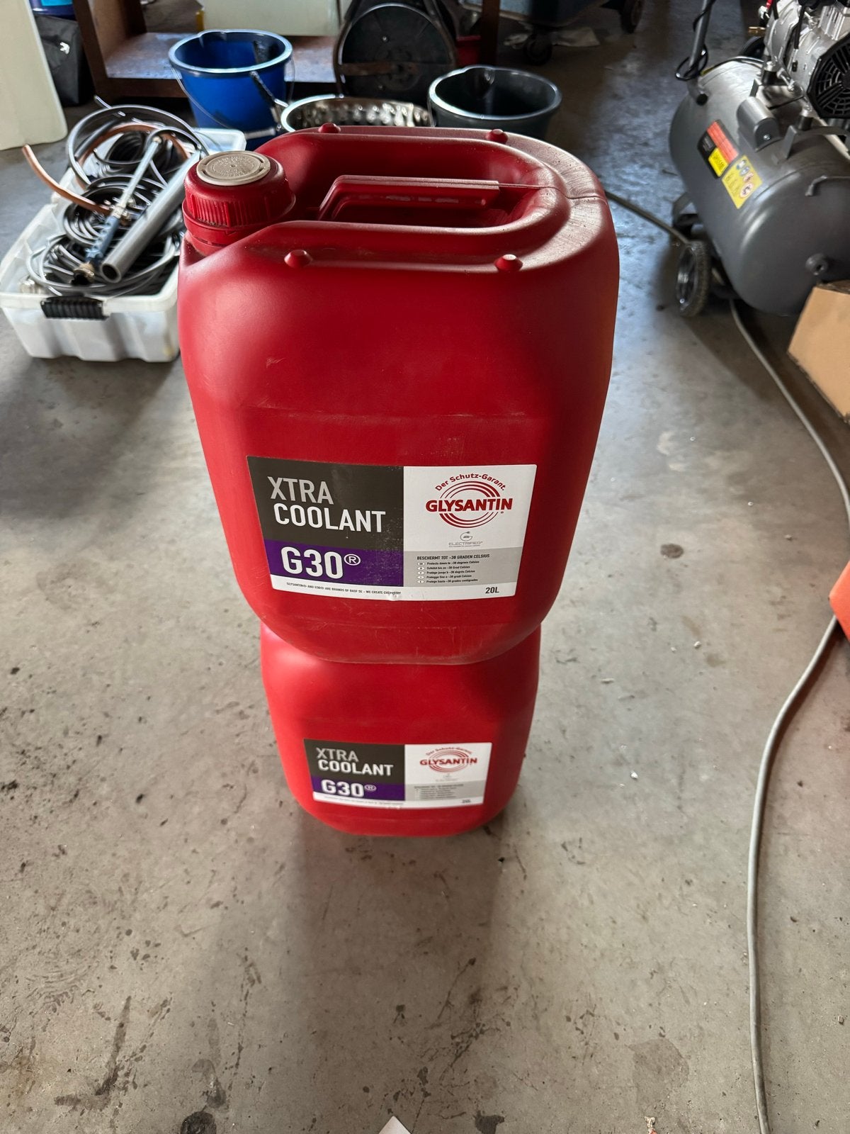 Glysantin XTRA Coolant G30 koelvloeistof, Ophalen