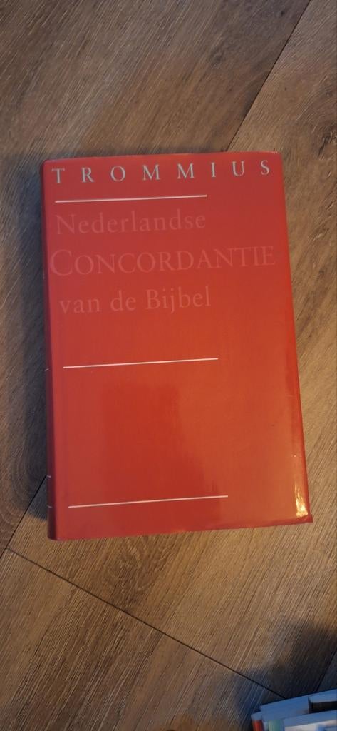 Trommius Nederlandse Concordantie van de Bijbel, Boeken, Ophalen of Verzenden, Gelezen, Trommius, Christendom | Protestants