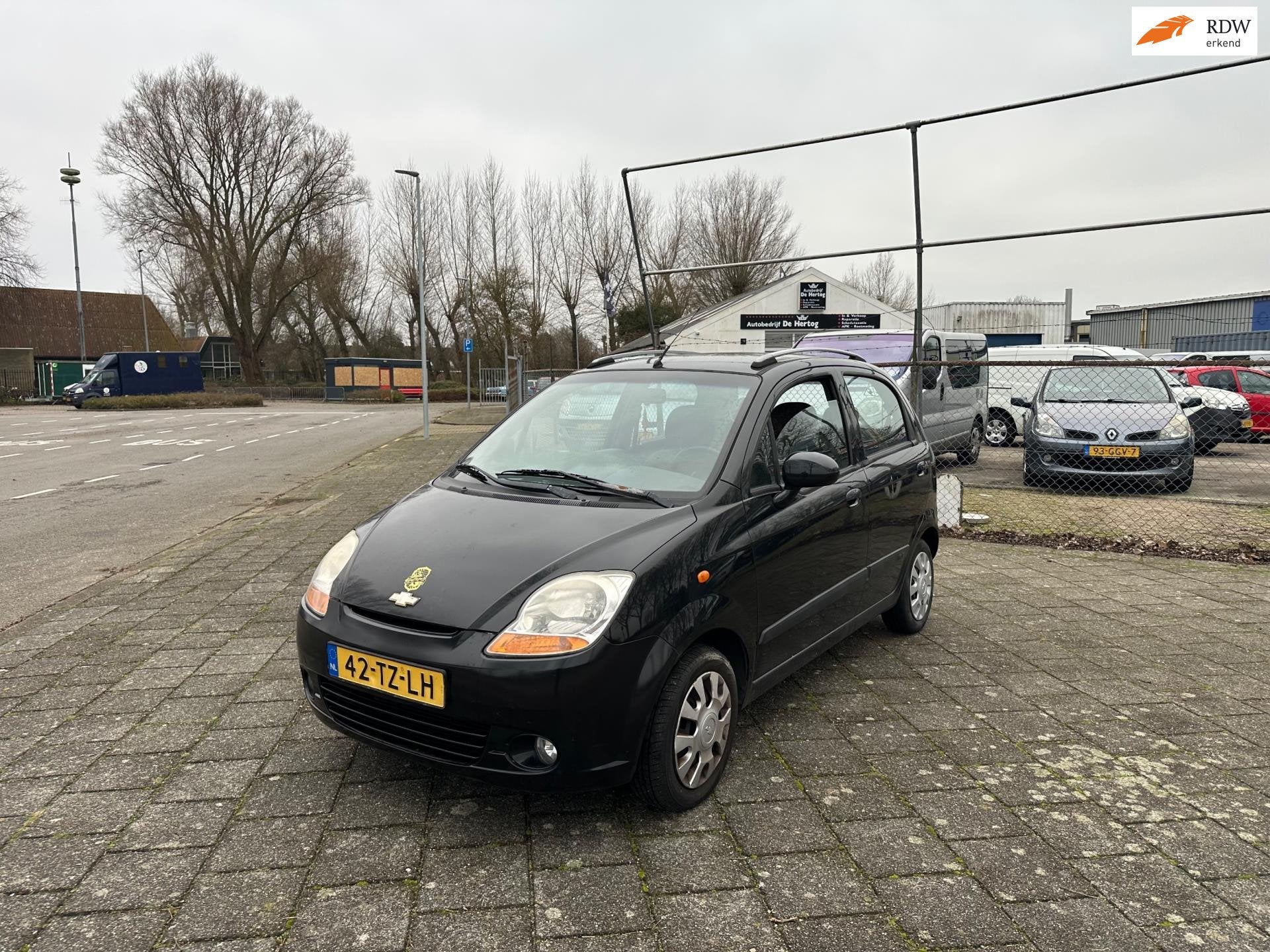 Chevrolet Matiz 1.0 Class Airco Elektr. Ramen Stuurbekrachti, Auto's, Voorwielaandrijving, 400 kg, Zwart, Origineel Nederlands