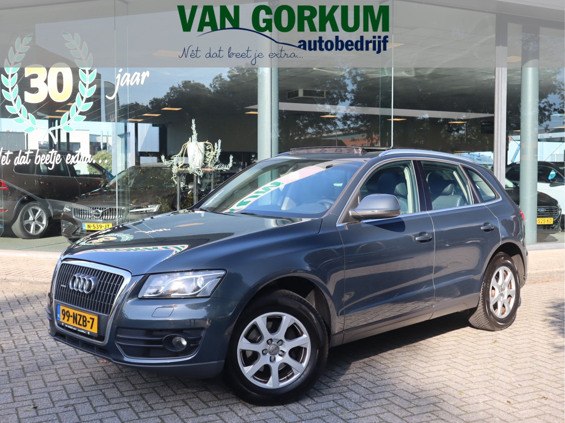 Audi Q5 2.0 TFSI quattro Pro Line Automaat, Panodak, trekhaa, Auto's, Automaat, Gebruikt, 4 cilinders, Xenon verlichting