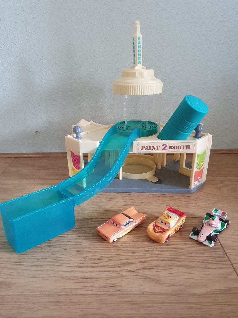 Disney Pixar Cars color changers Ramone's Autoshop, Ophalen of Verzenden, Gebruikt