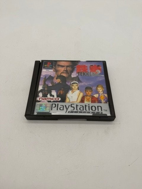 Playstation 1 Game - Tekken 2 - met los doosje., Vechten, 2 spelers, Ophalen of Verzenden, Zo goed als nieuw