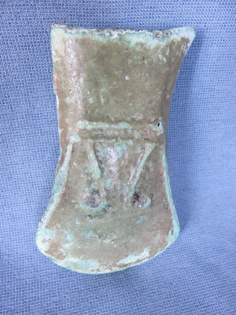 Kokerbijl uit de bronstijd – ca. 2800 jaar oud - bodemvondst, Ophalen of Verzenden, Brons