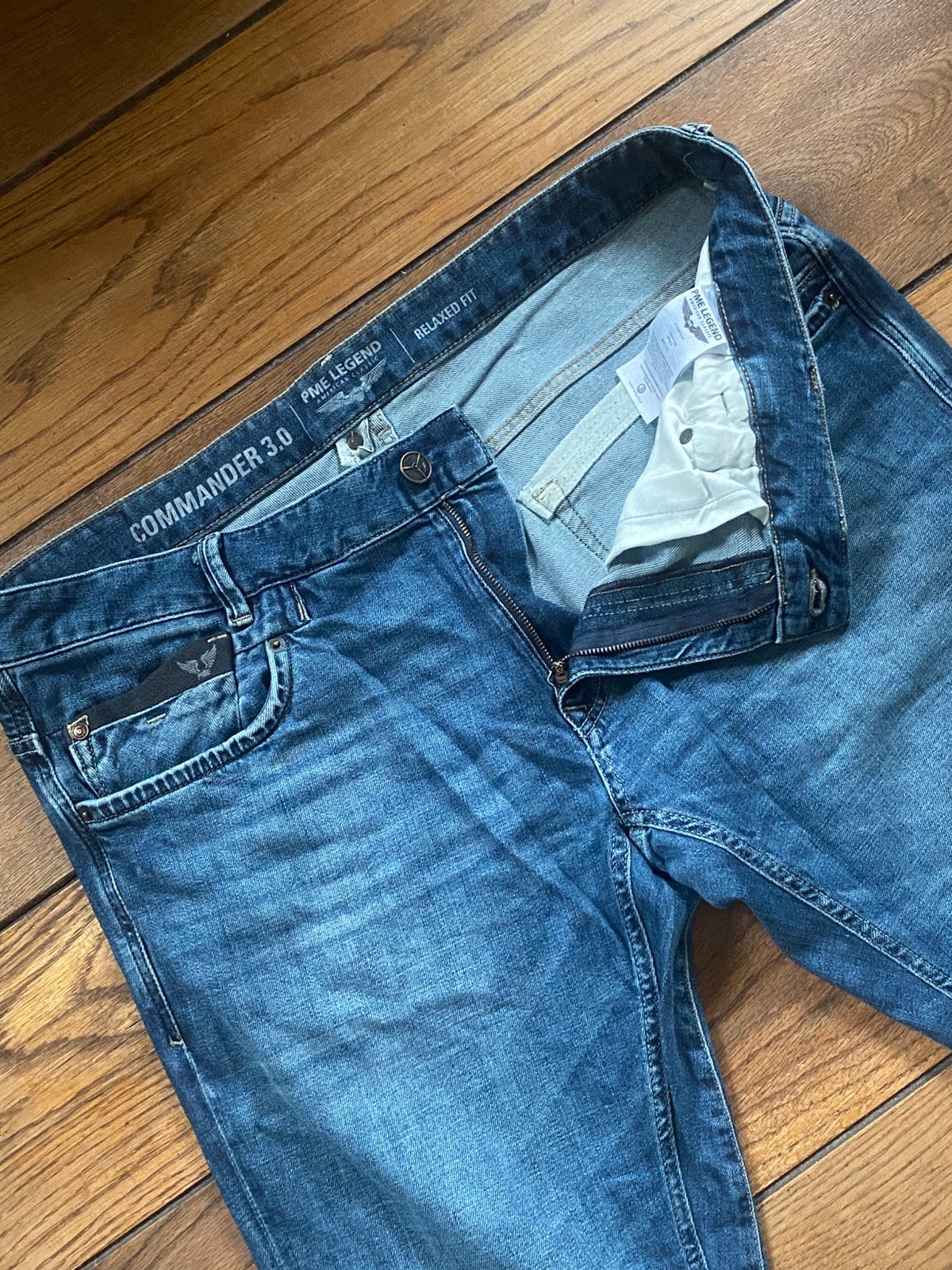 Pme legend Commander 3.0 spijkerbroek broek jeans 40/32, ., Zo goed als nieuw, ., W40 - W42 (confectie 56/58)