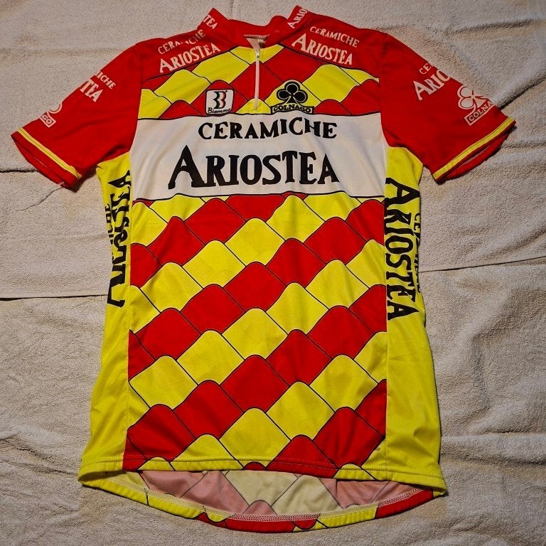 Vintage Ariostea – Colnago wielershirt 51 cm, Biemme, Ophalen of Verzenden, Zo goed als nieuw, Kleding