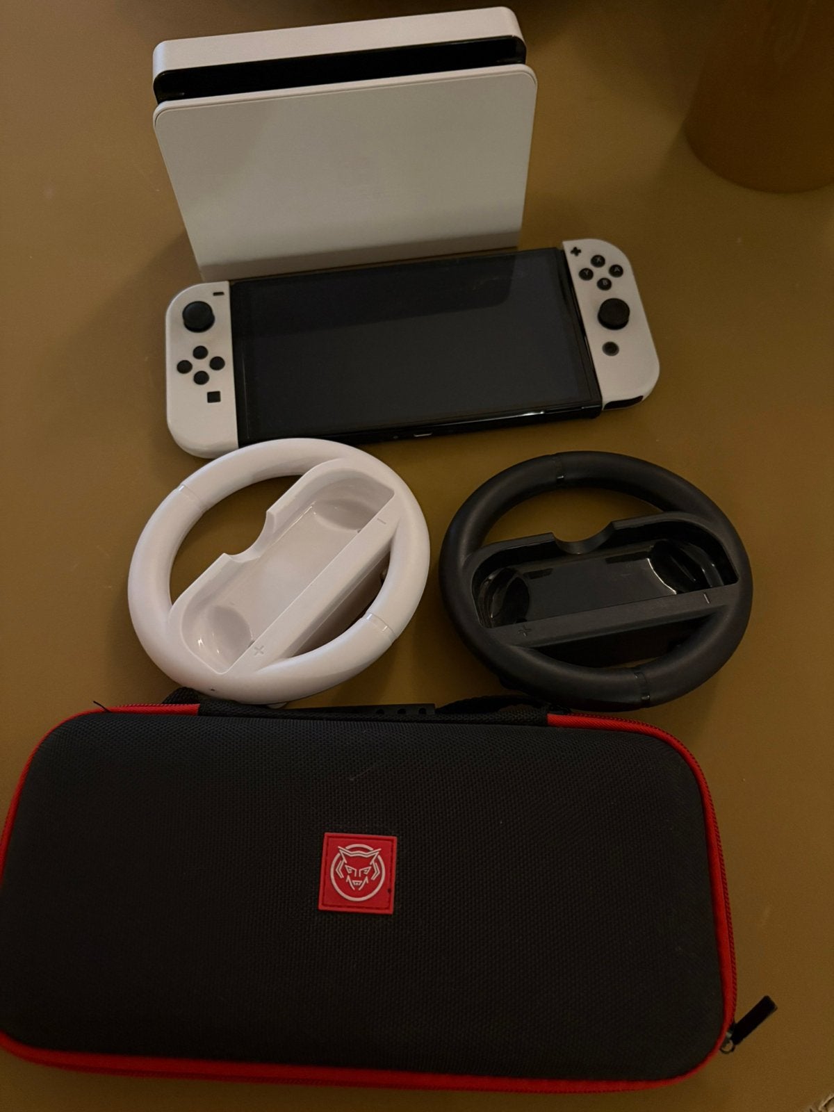 Nintendo switch Oled met games, Spelcomputers en Games, Switch OLED, Met games, Ophalen of Verzenden, Zo goed als nieuw
