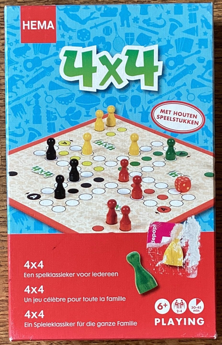 Mens erger je niet reisspel vanaf 6 jaar, Ophalen of Verzenden, Zo goed als nieuw, Reisspel