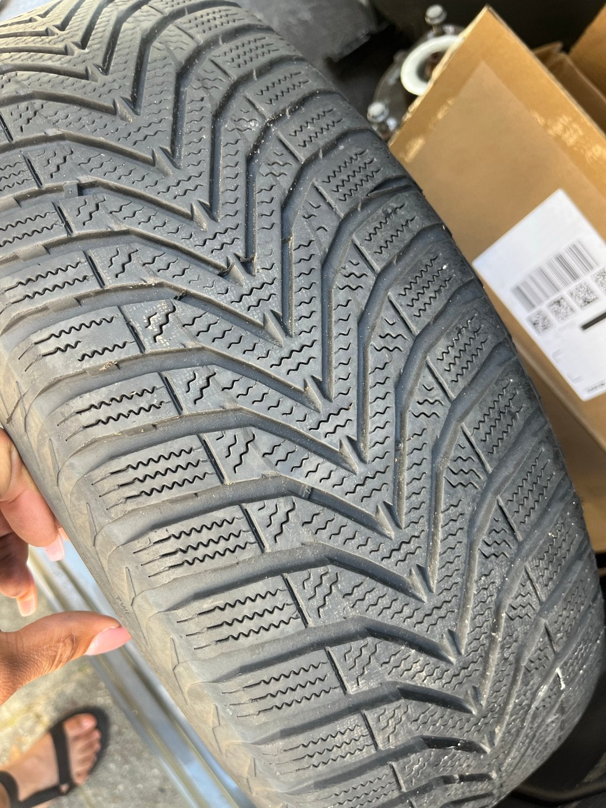 Vredestein Snowtrac 5 Winterbanden met Velgen 195/65 R16, Auto-onderdelen, Banden en Velgen, Ophalen, Gebruikt, 16 inch, Banden en Velgen