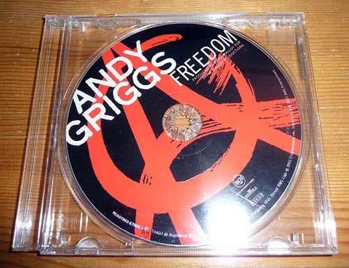 CD ANDY GRIGGS - Freedom, Ophalen of Verzenden