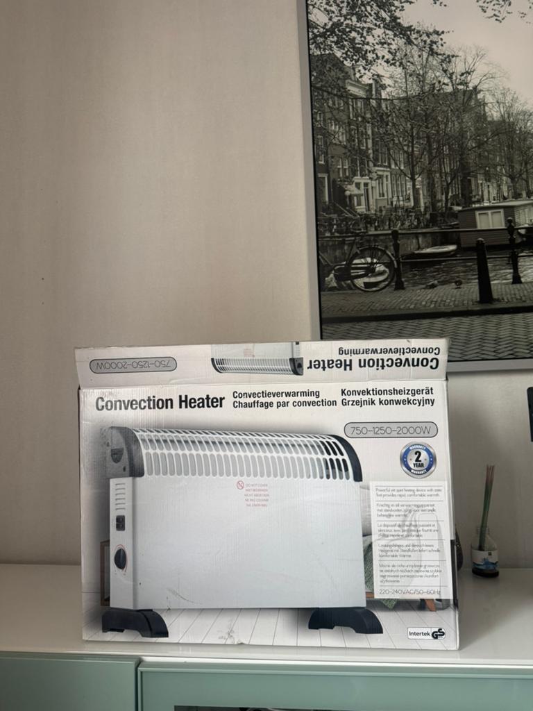 Convector kachel / Elektrische kachel, 30 tot 80 cm, Kachel, Minder dan 60 cm, Ophalen of Verzenden