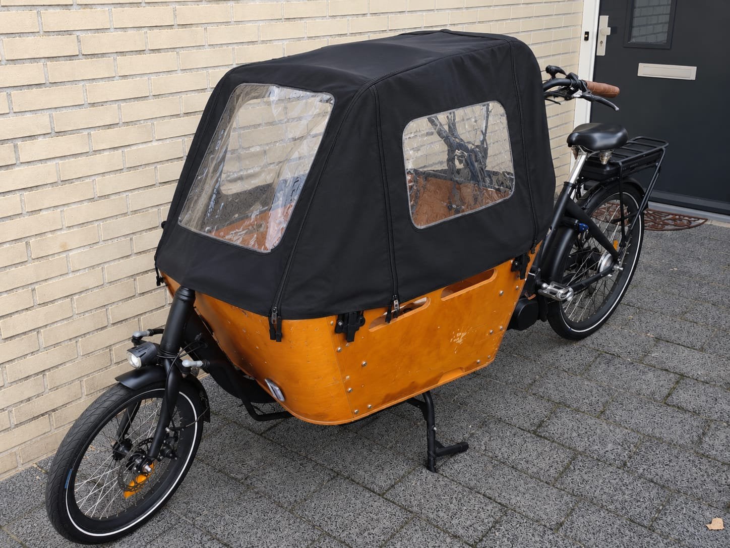 Elektrische bakfiets inclusief zeer sterke accu!, Ophalen, Zo goed als nieuw, 2 kinderen, Elektrisch
