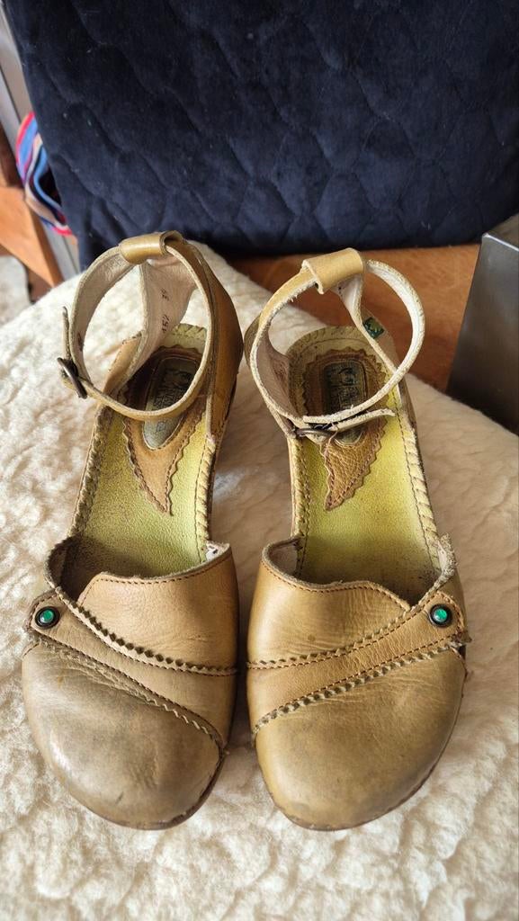 El Naturalista sandalen groen leer mt 39, Kleding | Dames, Schoenen, Gedragen, Groen, Sandalen of Muiltjes, El Naturalista