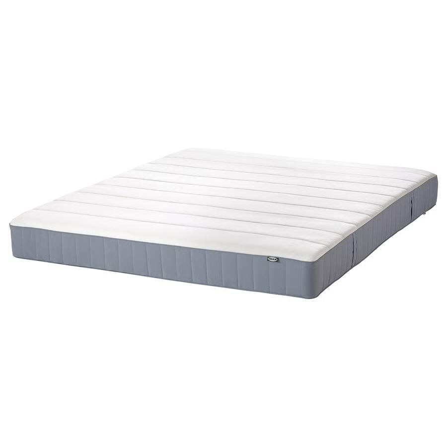 VESTERÖY Pocketveringmatras middelhard/lichtblauw 160x200 cm, Huis en Inrichting, Slaapkamer | Matrassen en Bedbodems, Ophalen