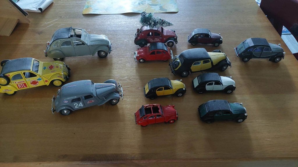 Citroen miniatuurauto's, Ophalen of Verzenden, Gebruikt, Auto, Overige merken