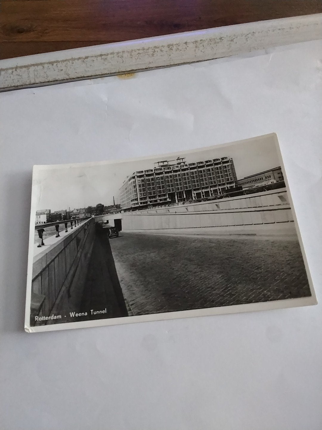 Oude ansichtkaart Rotterdam - Weena Tunnel (1952), Ophalen of Verzenden, 1940 tot 1960, Zuid-Holland