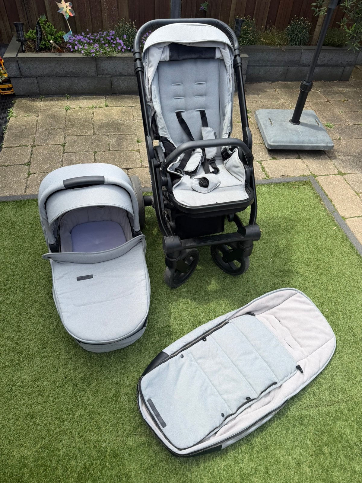 Kinderwagen mutsy nio, Kinderen en Baby's, Kinderwagens en Combinaties, Gebruikt, Met reiswieg, Mutsy, Ophalen