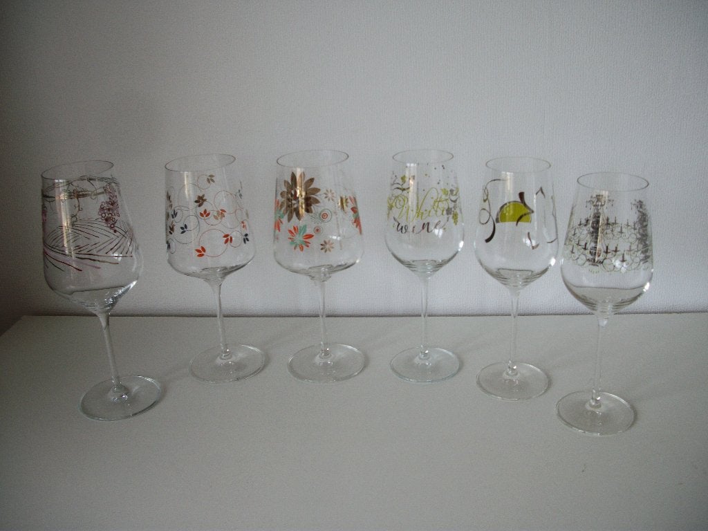 Wijnglazen Ritzenhoff VIRGINIA ROMO - 9,5 x 24 cm - per stuk, Huis en Inrichting, Glas of Glazen, Overige merken, Nieuw, Ophalen of Verzenden