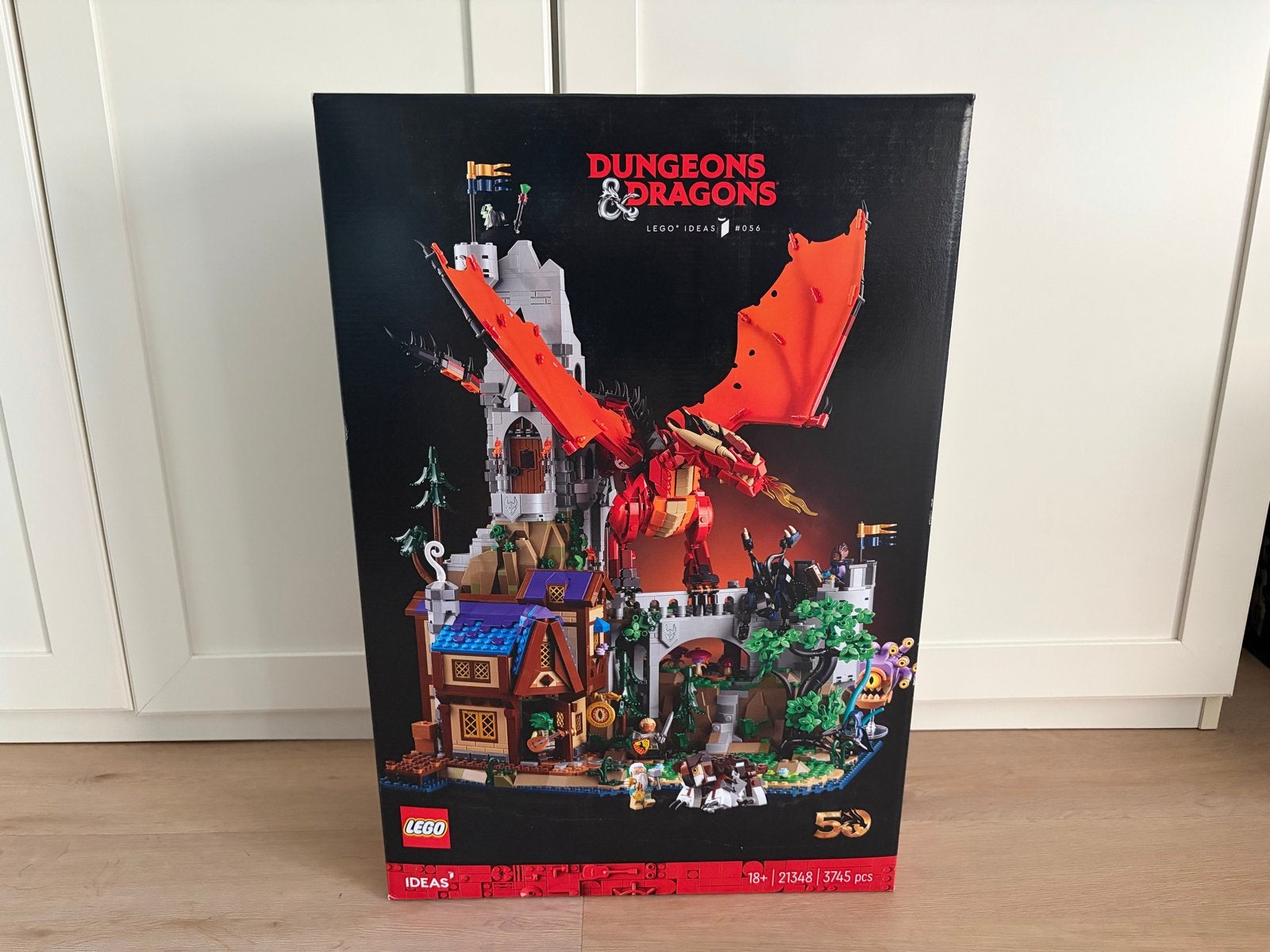 LEGO Ideas Dungeons & Dragons: Drakenverhaal van de Rode Dra, Lego, Nieuw, Ophalen of Verzenden, Ideas