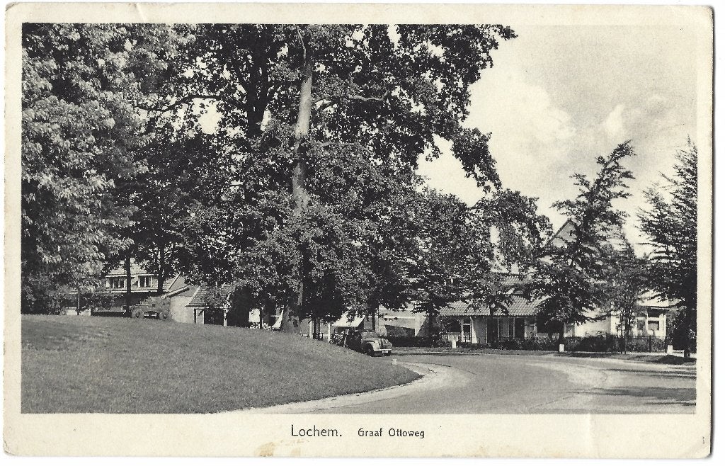 Lochem, Graaf Ottoweg - Opruimingskaart, Verzenden, 1940 tot 1960, Gelopen, Gelderland