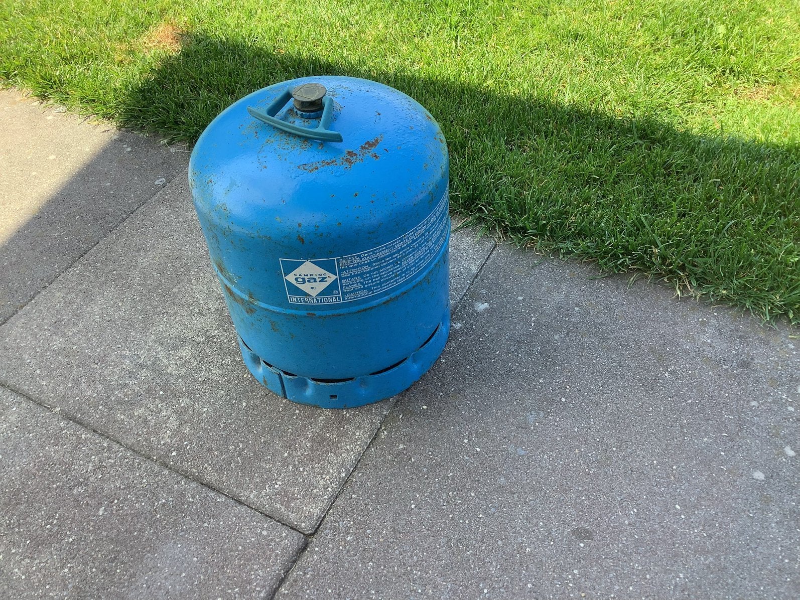 Campingaz 907 Gasfles VOL !!!!, Caravans en Kamperen, Ophalen of Verzenden, Zo goed als nieuw