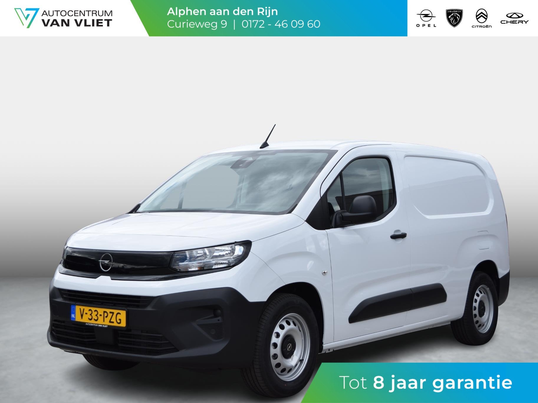 Opel Combo Electric 136 L2 50kWh, Auto's, Gebruikt, 750 kg, Wit, Origineel Nederlands