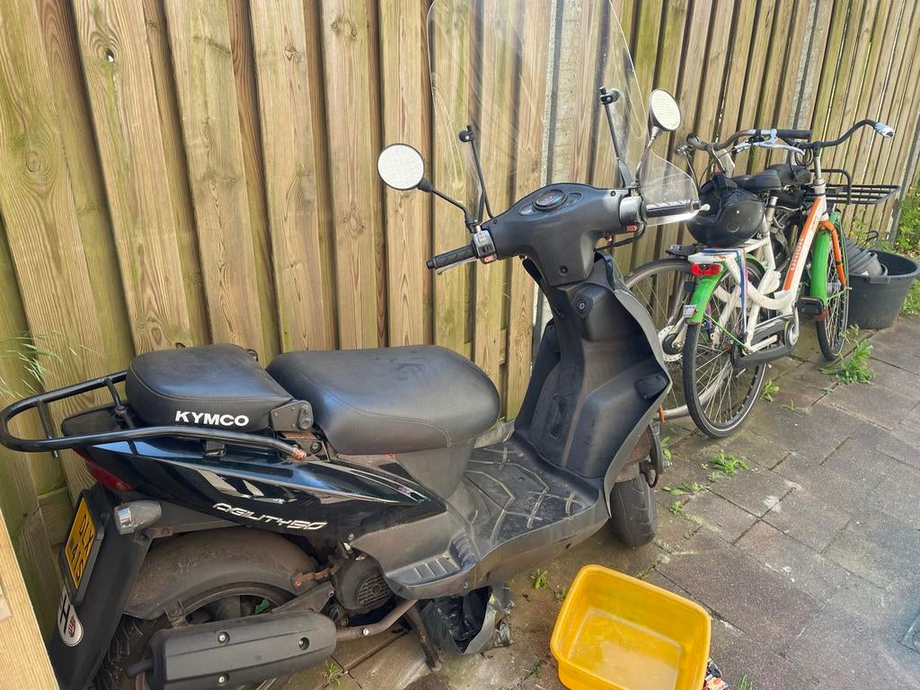Kymco Agility 50 - sloop, Fietsen en Brommers, Snorfietsen en Snorscooters, Ophalen, Gebruikt, Kymco, Benzine