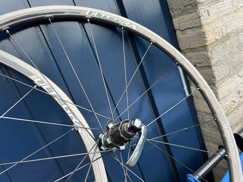 Shimano Ultegra wielen 11 speed, Wiel, Gebruikt, Ophalen of Verzenden, Aluminium