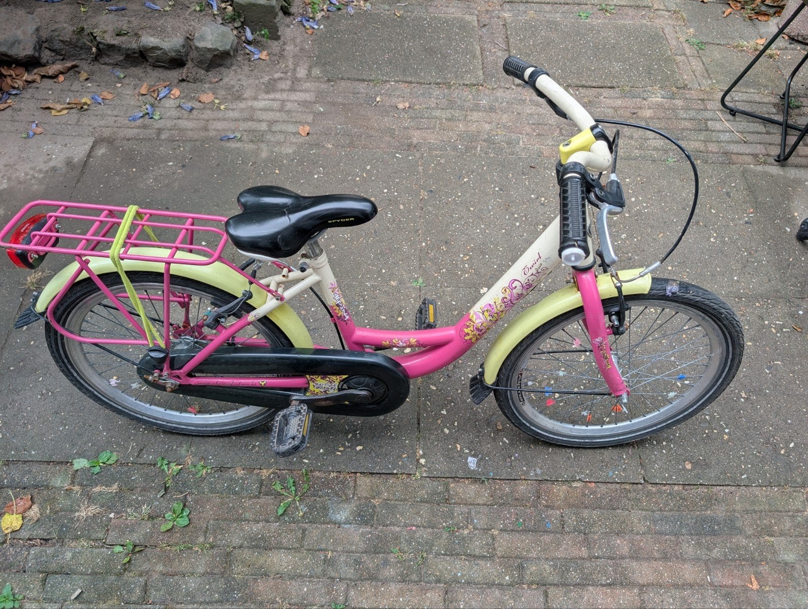Kinderfiets 16" (4-6 jaar), Fietsen en Brommers, Fietsen | Meisjes, Ophalen, Gebruikt, 16 inch