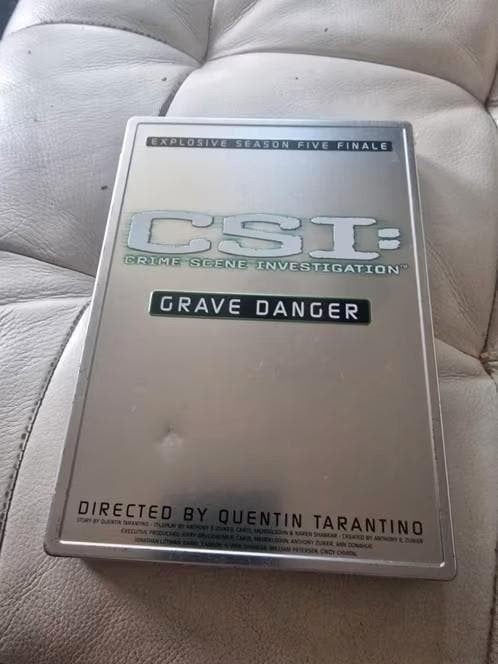 CSI: Grave Danger - Seizoen 5 Finale DVD metalen box, Vanaf 16 jaar, Misdaad, Nederlands, Ophalen of Verzenden