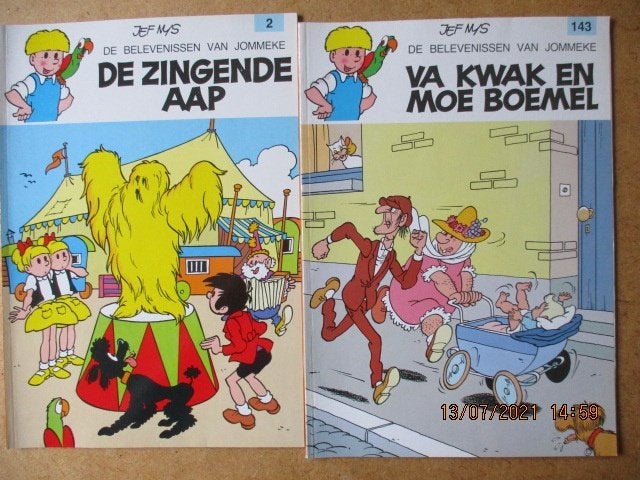 adv5055 jommeke, Boeken, Eén stripboek, Ophalen, Gelezen