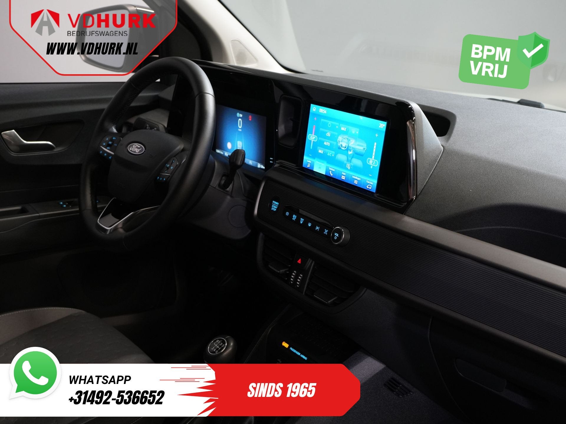 Ford Transit Courier 1.5 TDCI 100 pk Limited Carplay/ Virtua, Gebruikt, 4 cilinders, Origineel Nederlands, Bedrijf