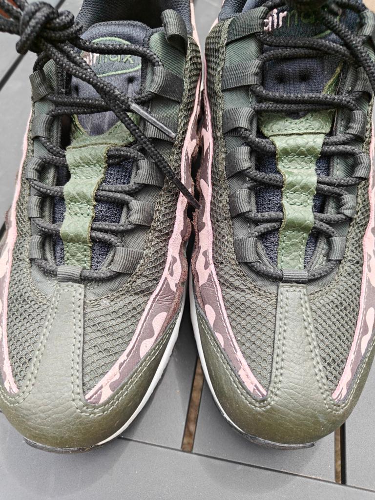Nike Air Max 95, maat 40, in zeer goede staat, Ophalen, Zo goed als nieuw, Groen, Sneakers of Gympen