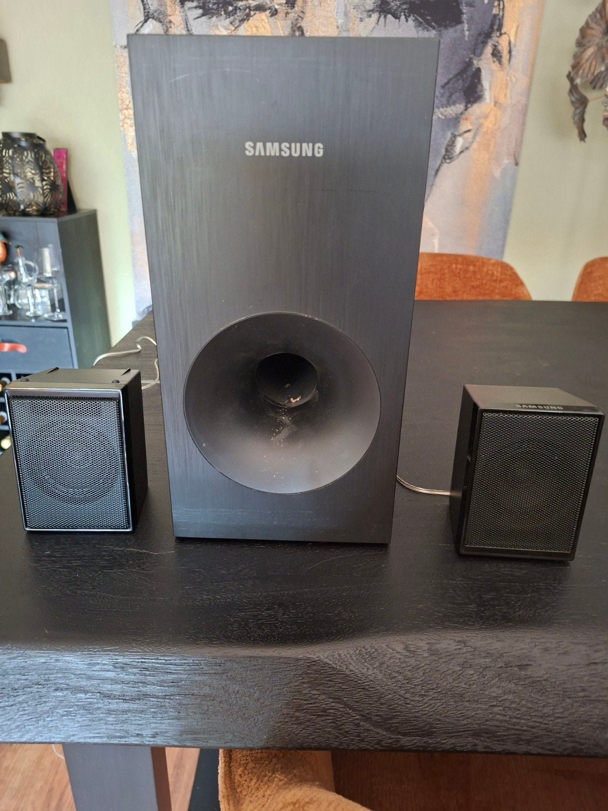 Prachtige sub woofer van samsung, Audio, Tv en Foto, Home Cinema-sets, Soundbar, 70 watt of meer, Overige spelers, Ophalen