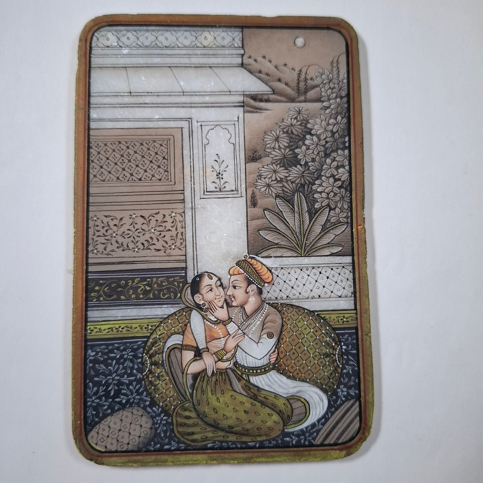 Miniatuur schildering, Ophalen of Verzenden