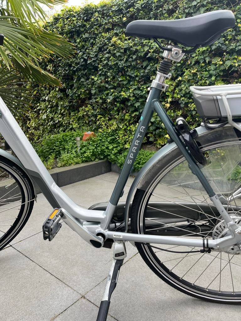 Sparta Dames E-bike Groen - Nieuwe Accu & Banden, Fietsen en Brommers, Ophalen, Sparta, Gebruikt, 51 tot 55 cm