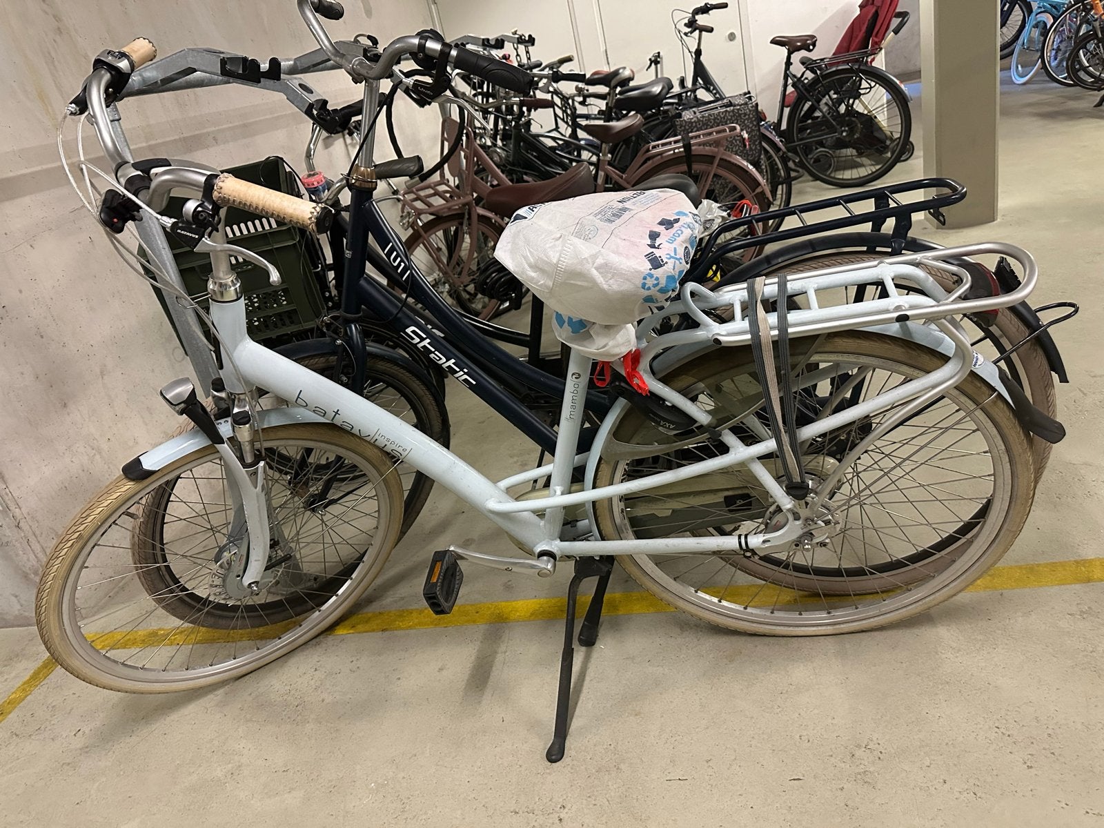 Batavus damesfiets, Ophalen, Velgrem, Batavus, 50 tot 53 cm