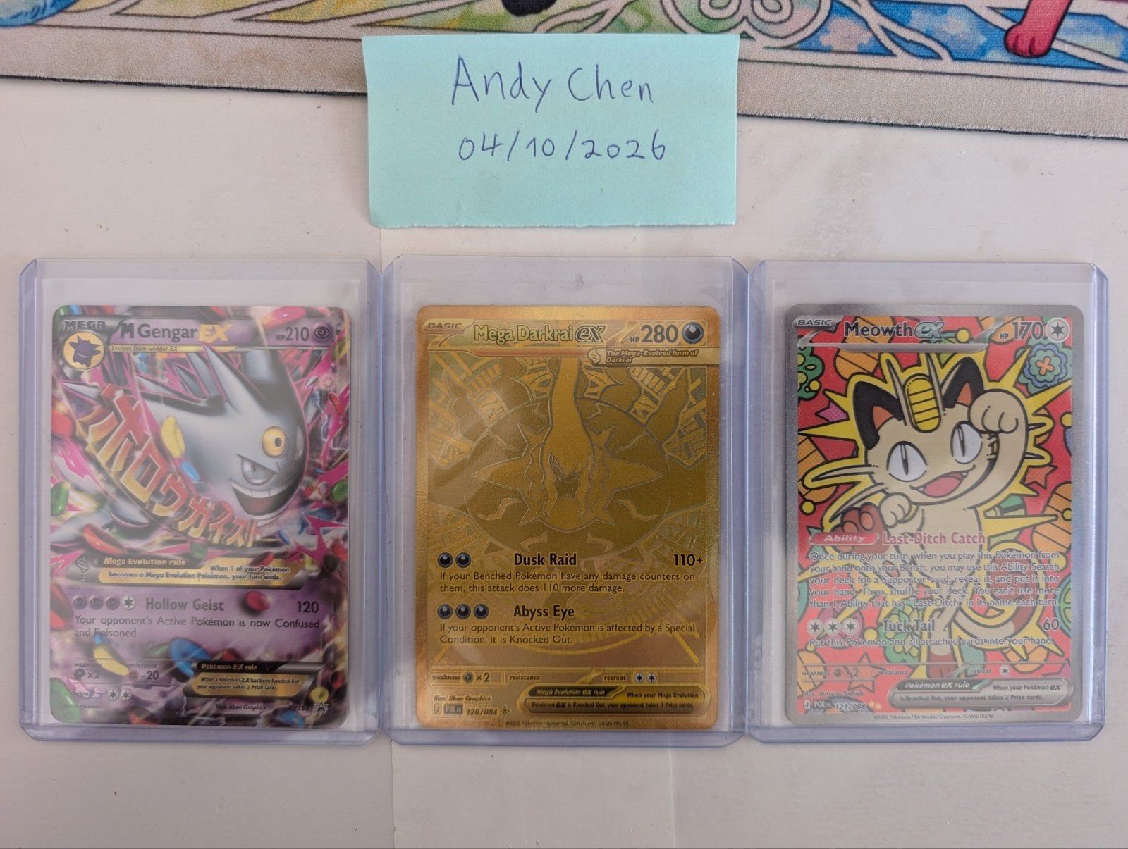 Mega Gengar EX (XY Promo 166) en meer singles, Ophalen of Verzenden
