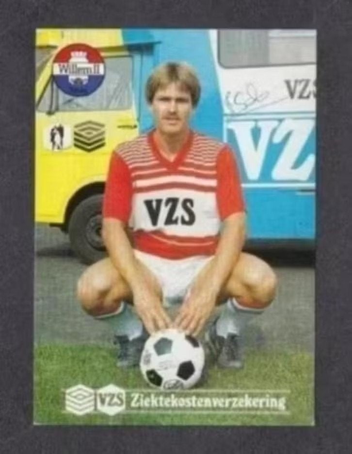Voetbal Willem II Tilburg Piet Schilders Handtekening., Ophalen of Verzenden, 1980 tot heden, Ongelopen, Sport en Spel
