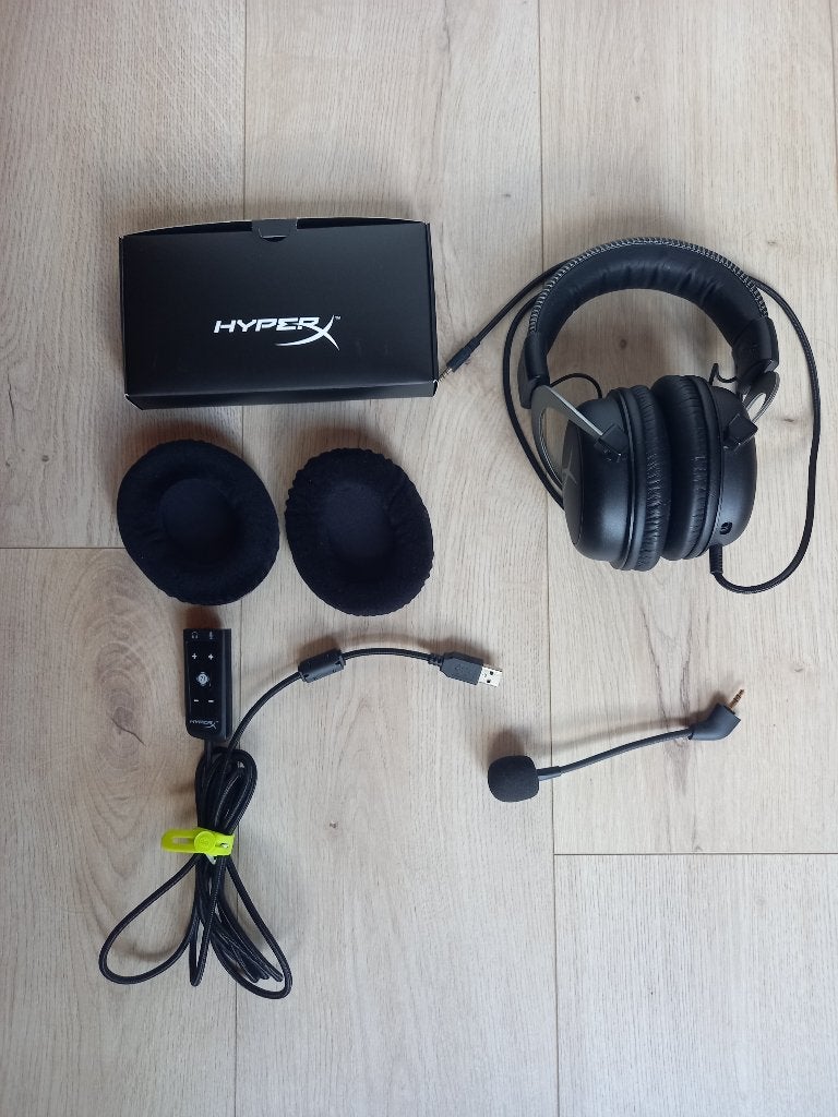 HyperX Cloud II Bedrade Gaming Headset, HyperX, Ophalen of Verzenden, Zo goed als nieuw, Over-ear