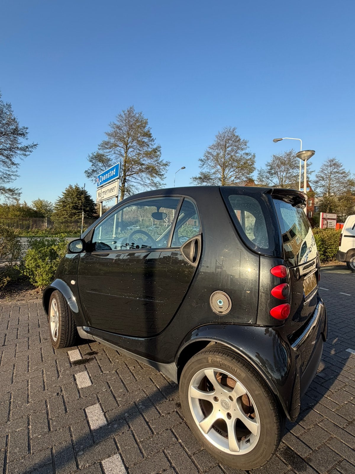 Smart 0.7 motorrevisie gehad, nieuwe APK, Achterwielaandrijving, 18 €/maand, 61 pk, Zwart
