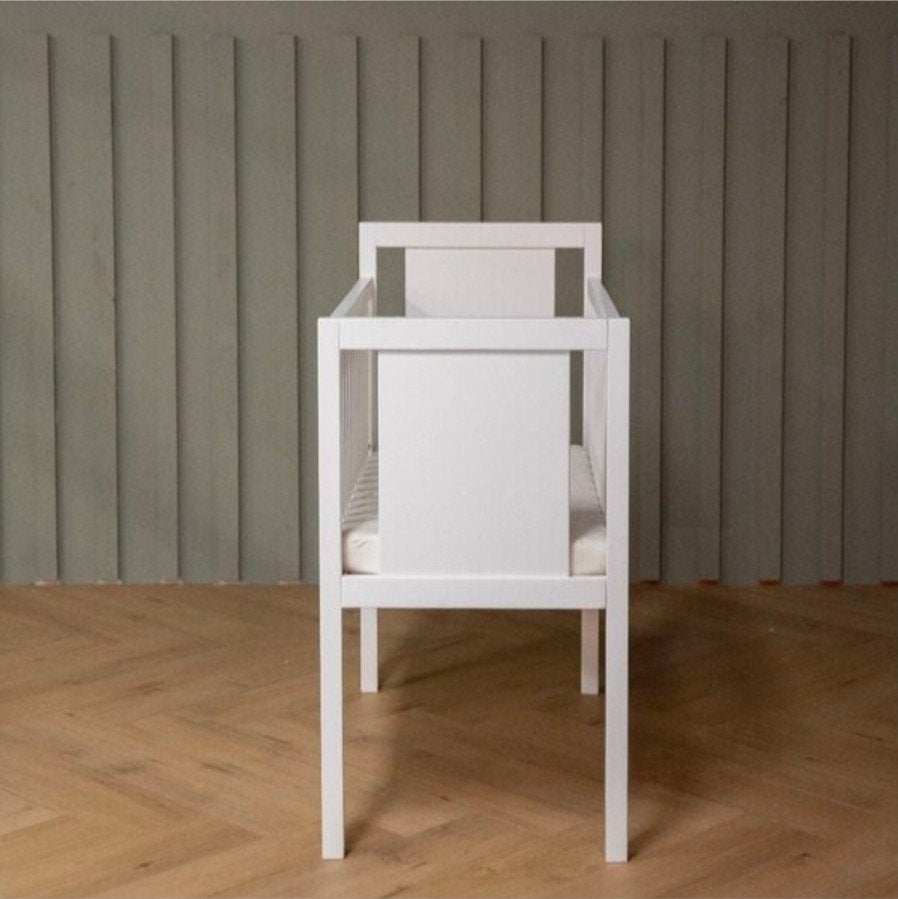 Cabino Babywieg wit beukenhout 40x80 incl. matras, Ophalen, Zo goed als nieuw, Wieg