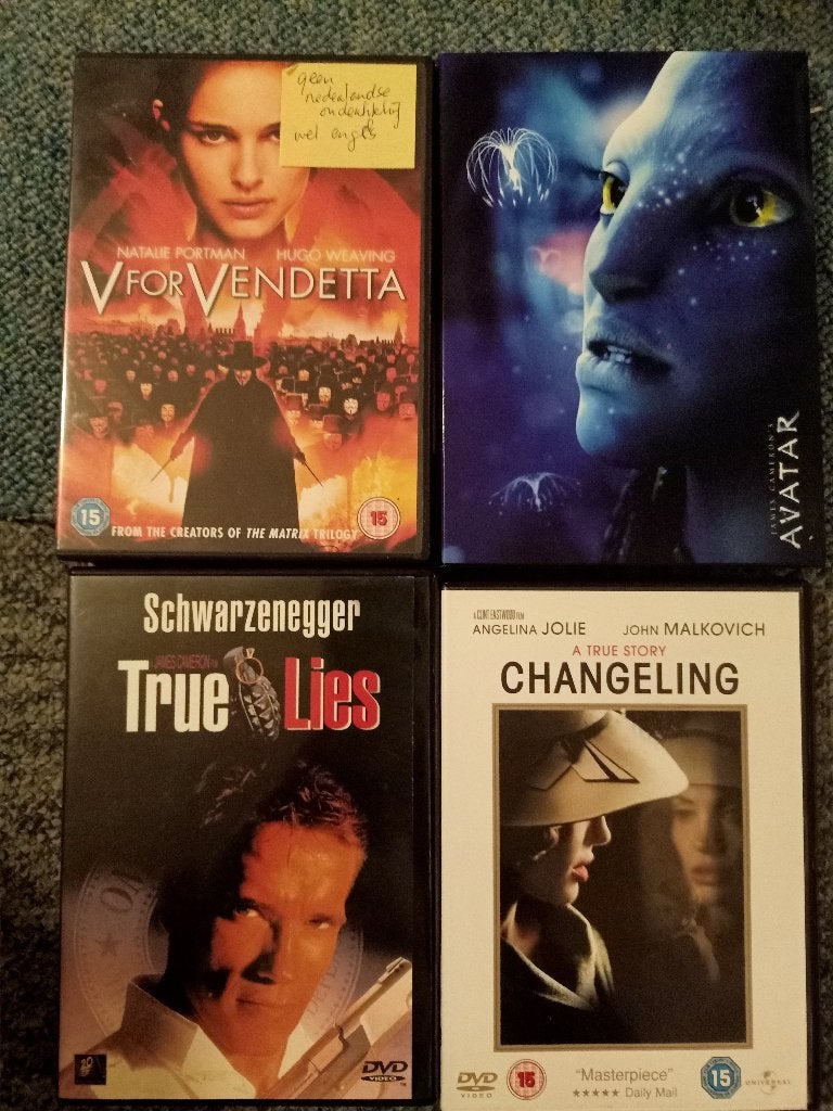 DVD's zonder Nederlandse ondertiteling vanaf..., Vanaf 16 jaar, Ophalen of Verzenden, Zo goed als nieuw, Engels