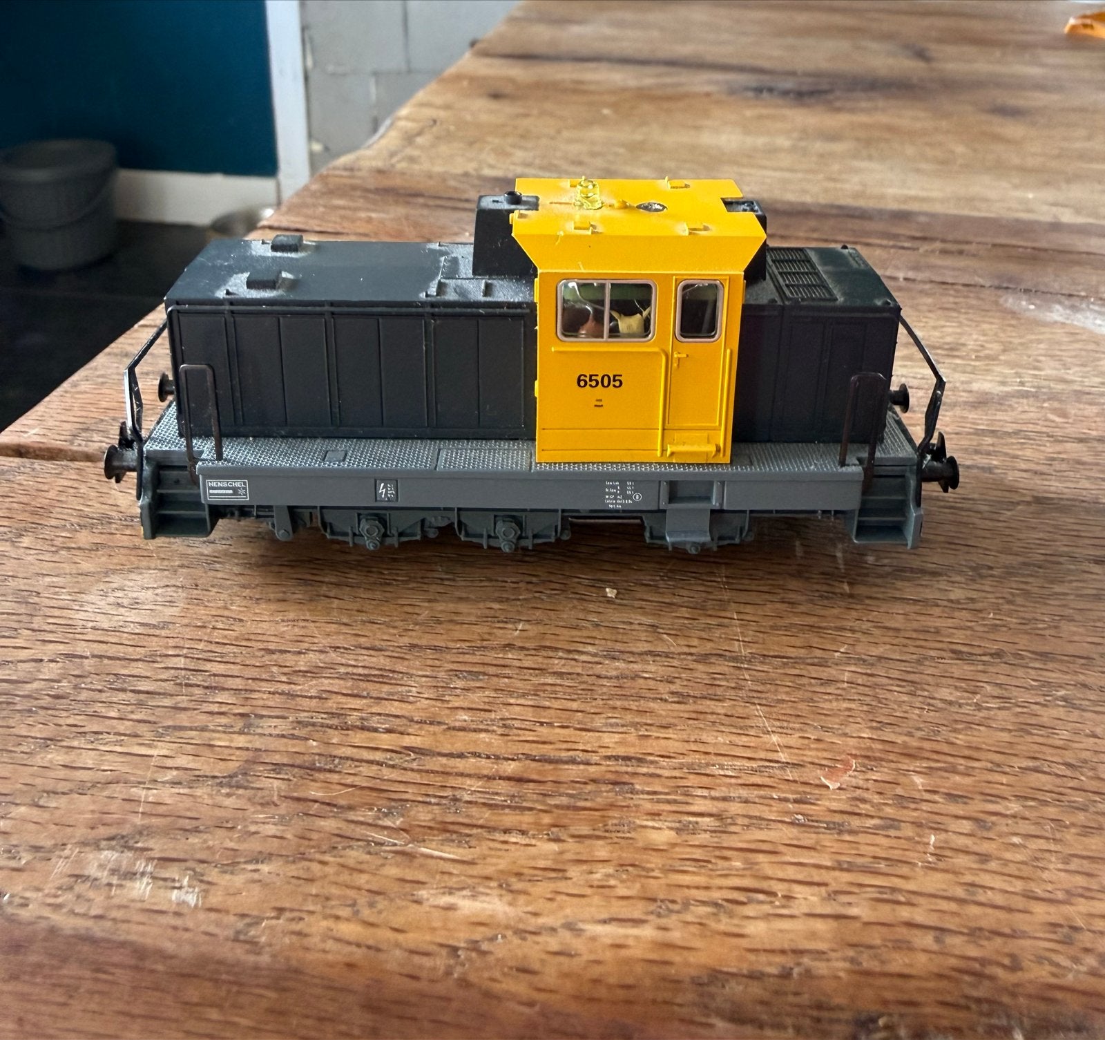 Märklin rangeerlocomotief 6505 - Märklin H0 DHG 700, Ophalen, Wisselstroom, Gebruikt, Locomotief