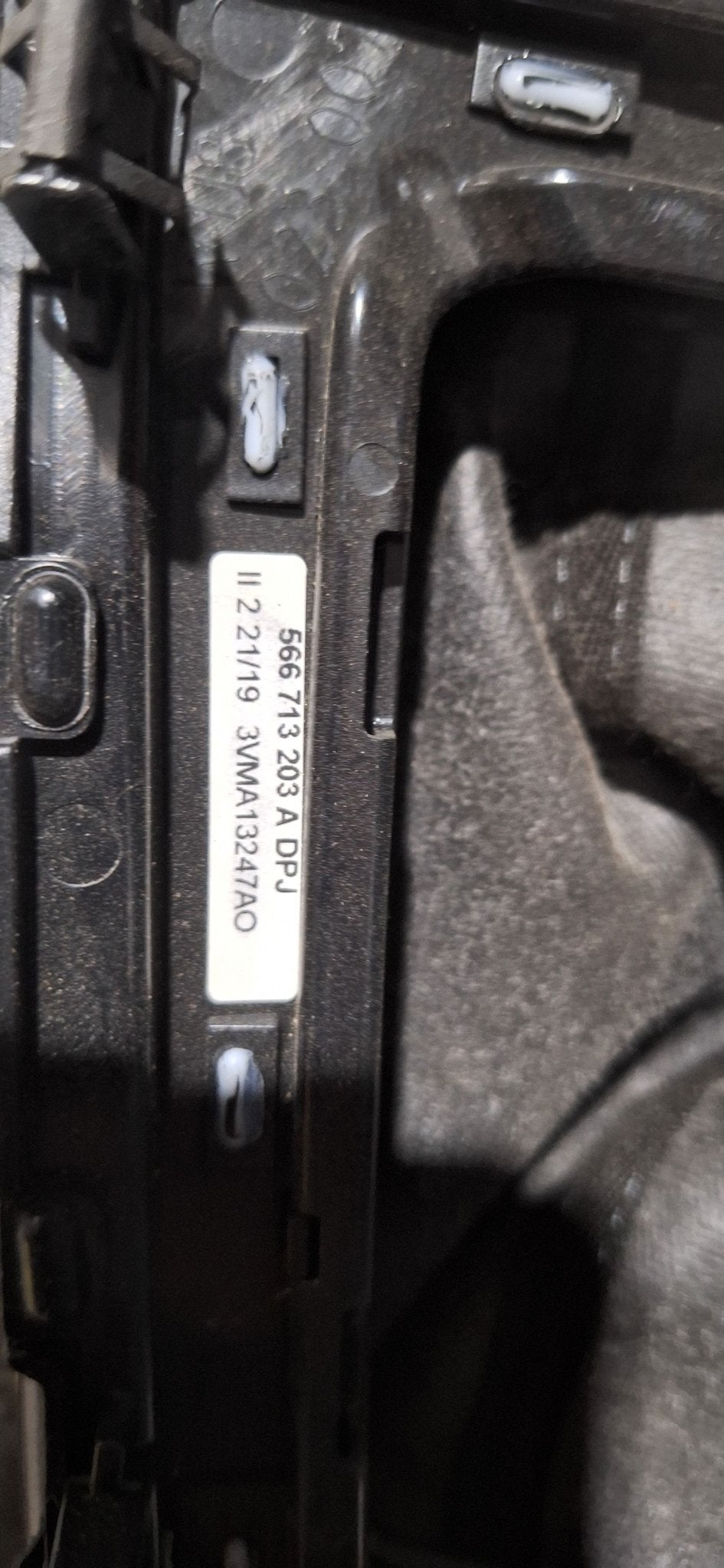 Originele Skoda / VW DSG 4x4 Automaat Pook + Omlijsting & Kn, Auto-onderdelen, Gebruikt, -, -, Ophalen of Verzenden