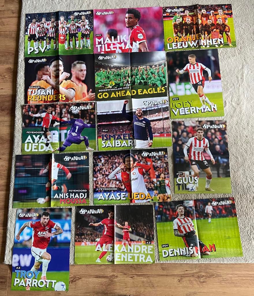 Panna posters, Ophalen of Verzenden, Zo goed als nieuw, F.C. Utrecht, Poster, Plaatje of Sticker