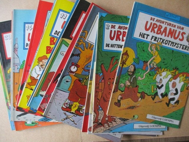 adv11380 urbanus 1, Eén stripboek, Ophalen, Gelezen